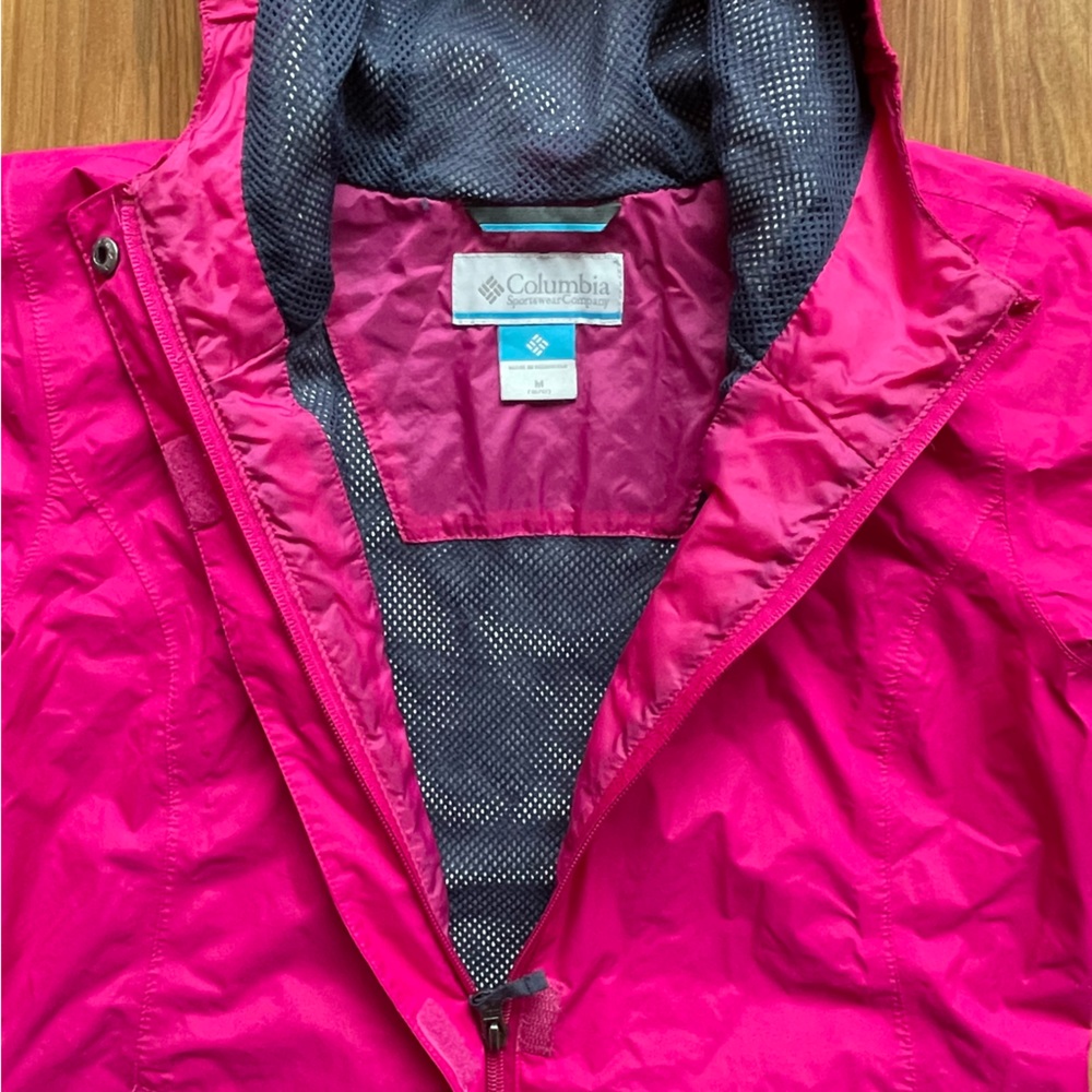 Pink Girl’s Columbia Light Coat